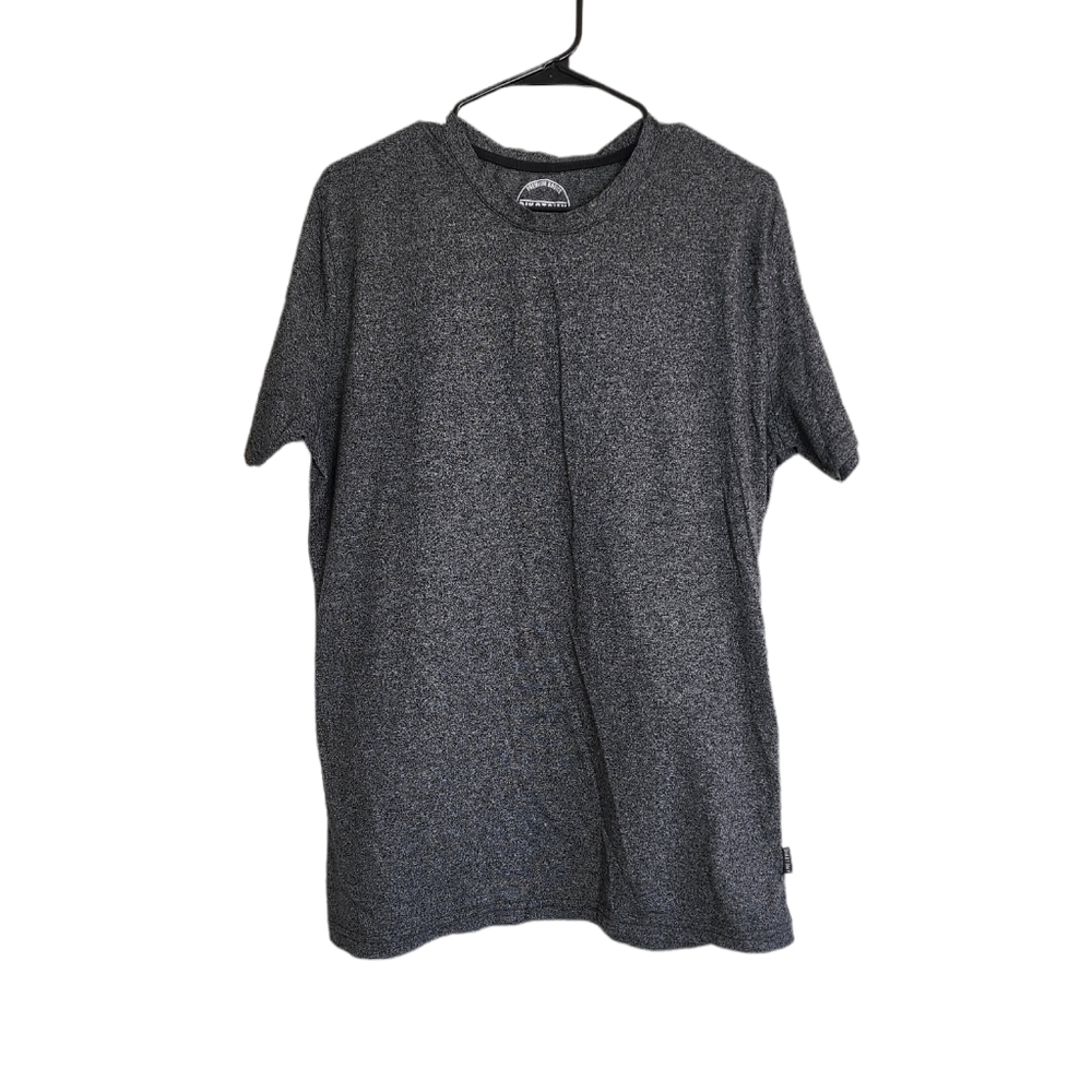 Dikotomy Premium Basic Gray Crew Neck Standard Fit Men's T- Shirt Size XL